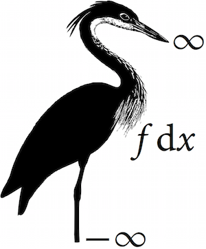 an integral of the 'heron' function
